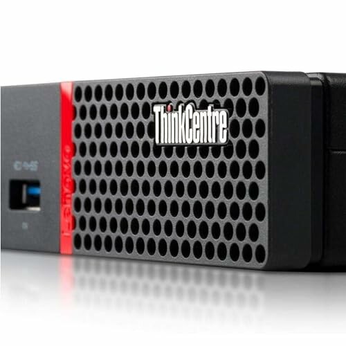 Nahaufnahme eines ThinkCentre Mini-PCs